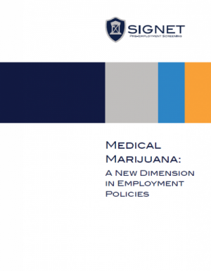 Medical Marijuana White Paper - Signet Screening